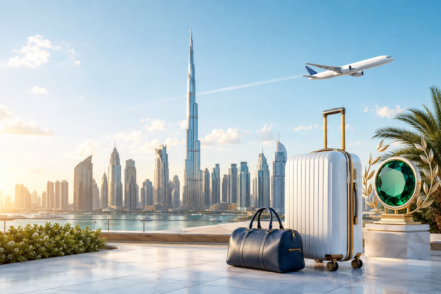 Dubai travel milestone reward