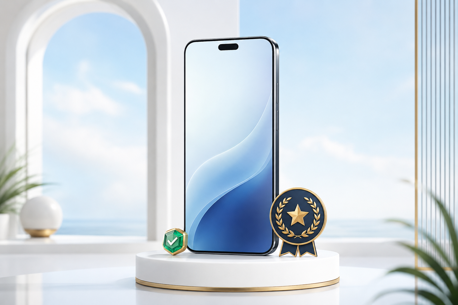 Flagship smartphone milestone reward